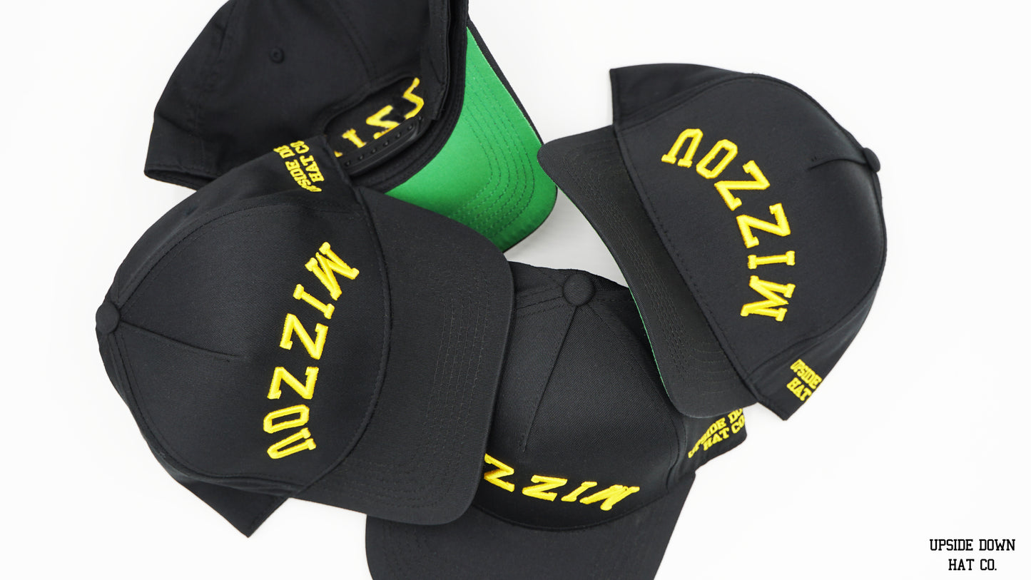 UPSIDE DOWN "MIZZOU" HAT: Original Snapback