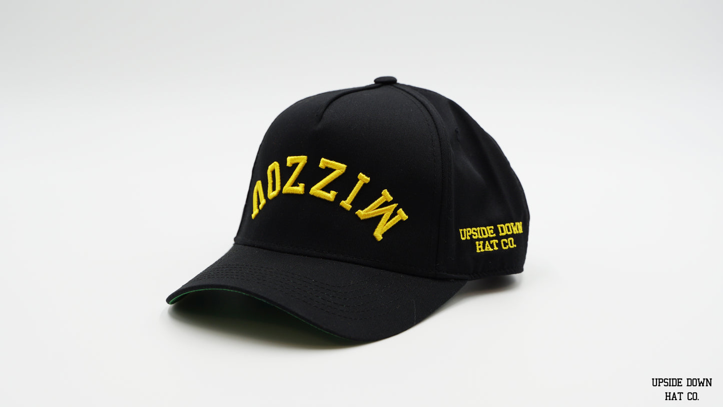 UPSIDE DOWN "MIZZOU" HAT: Original Snapback