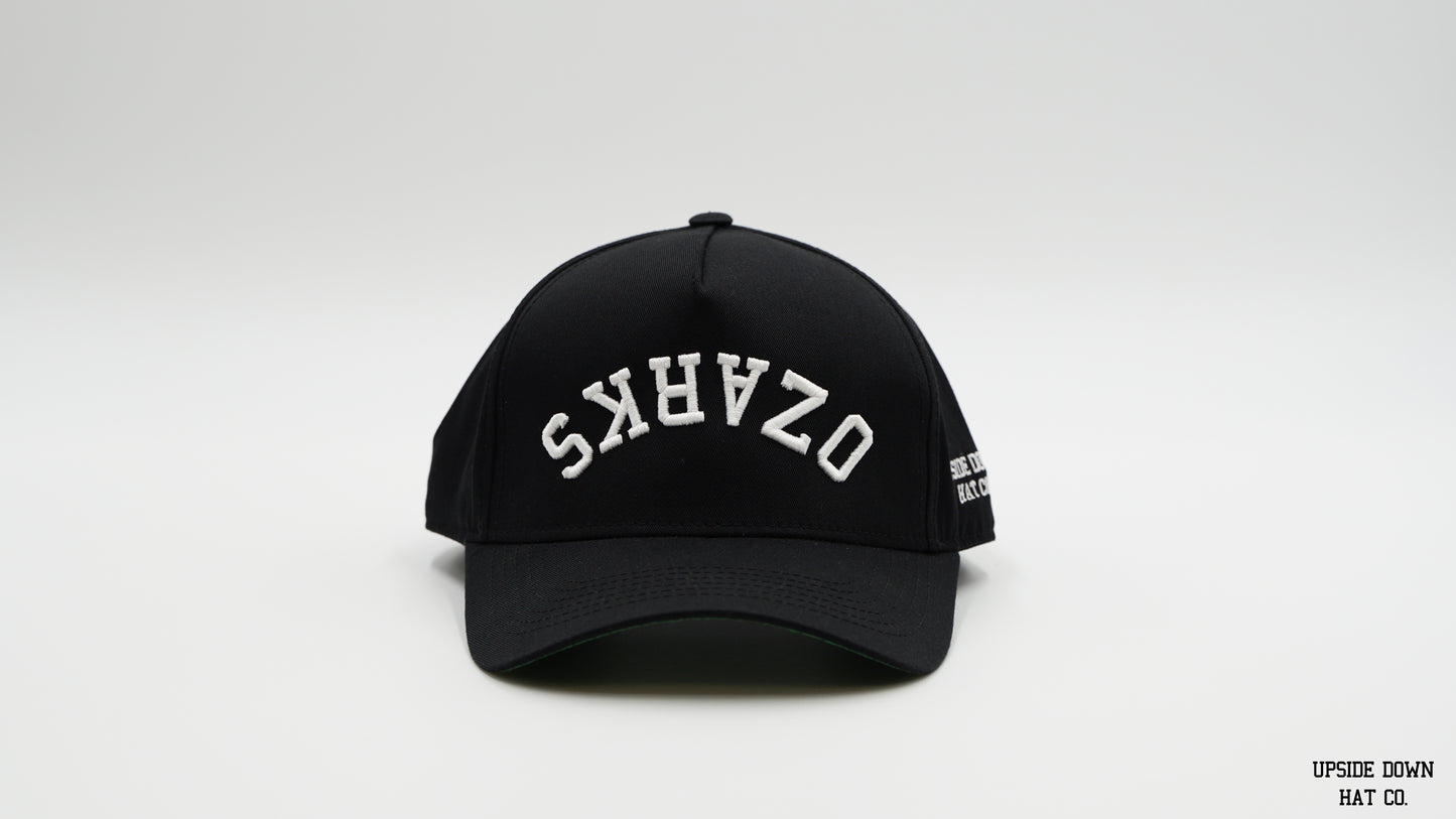 UPSIDE DOWN "OZARKS" HAT: Original Snapback