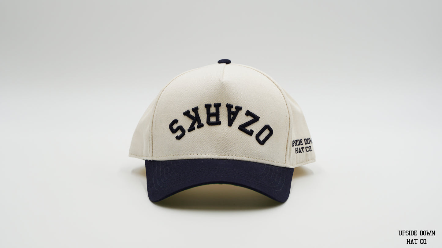 UPSIDE DOWN "OZARKS" HAT: Original Snapback