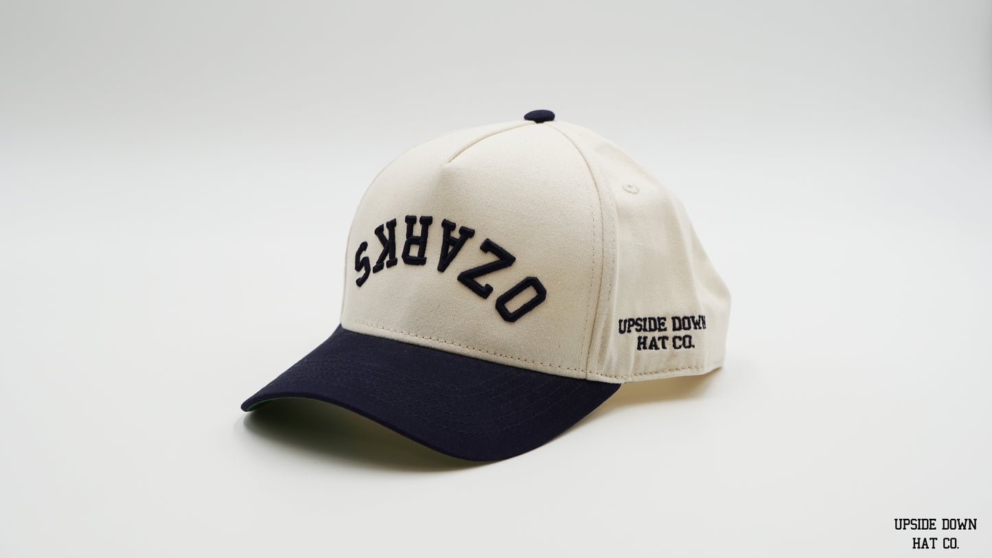 UPSIDE DOWN "OZARKS" HAT: Original Snapback