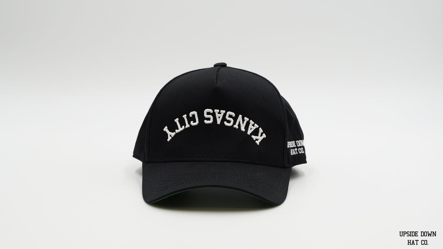 UPSIDE DOWN "KANSAS CITY" HAT: Original Snapback
