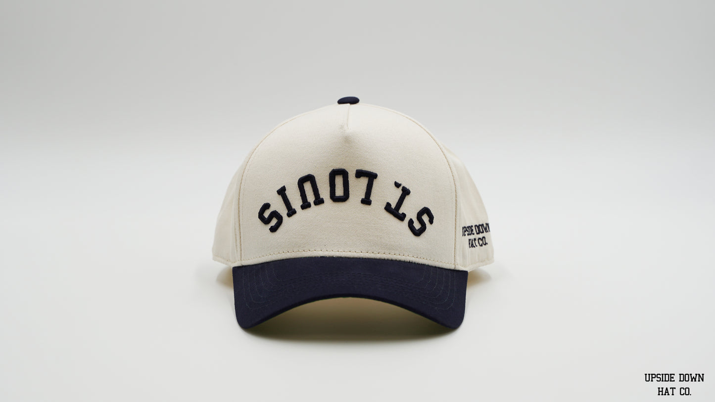 UPSIDE DOWN "ST. LOUIS" HAT: Original Snapback